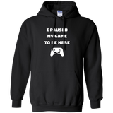 I Paused My Game To Be Here Videogame Pullover Hoodie 8 oz. I Paused My Game To Be Here Videogame Pullover Hoodie 8 oz.