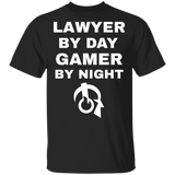 Lawyer By Day Gamer By Night T-Shirt Lawyer By Day Gamer By Night T-Shirt