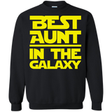 Best Aunt In The Galaxy Crewneck Pullover Sweatshirt  8 oz. Best Aunt In The Galaxy Crewneck Pullover Sweatshirt  8 oz.