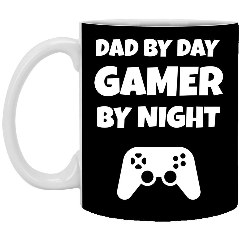 Dad By Day Gamer By Night 11 oz. Mug