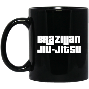 Brazilian Jiu Jitsu BTA5 BJJ 11 oz. Black Mug Brazilian Jiu-Jitsu BJJ Brazilian Jiu Jitsu Coffee Mug