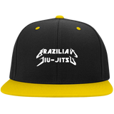 Brazilian Jiu Jitsu Metal BJJ Snapback Hat Brazilian Jiu-Jitsu BJJ Brazilian Jiu Jitsu Baseball Cap