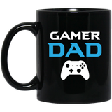 Gamer Dad 11 oz. Black Mug Gamer Dad 11 oz. Black Mug