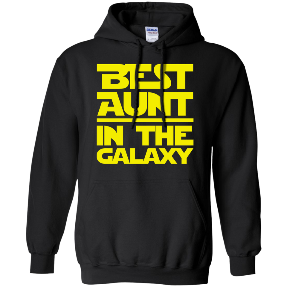 Best Aunt In The Galaxy Pullover Hoodie 8 oz.