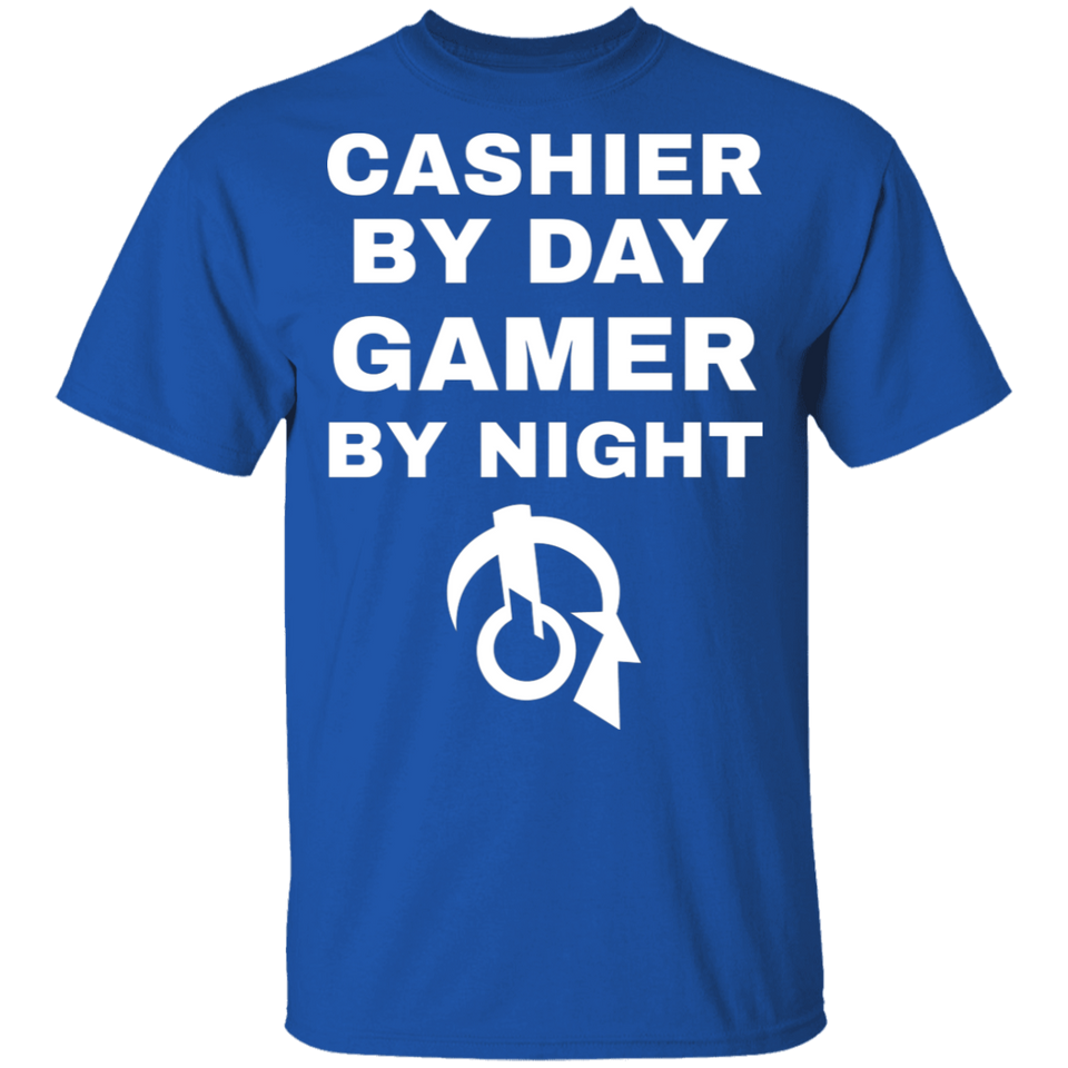 Cashier By Day Gamer By Night T-Shirt