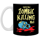 This Is My Zombie Killing Mug 11 oz. White Mug This Is My Zombie Killing Mug 11 oz. White Mug