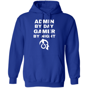 Admin By Day Gamer By Night Hoodie Admin By Day Gamer By Night Hoodie