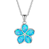 Blue Opal Sea Turtle Pendant Necklace Blue Opal Sea Turtle Pendant Necklace