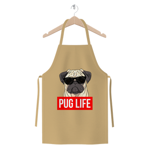 Pug Life - Pug Lover ﻿Premium Jersey Apron Pug Life - Pug Lover ﻿Premium Jersey Apron