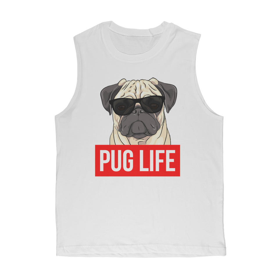 Pug Life - Pug Lover ﻿Premium Adult Muscle Top