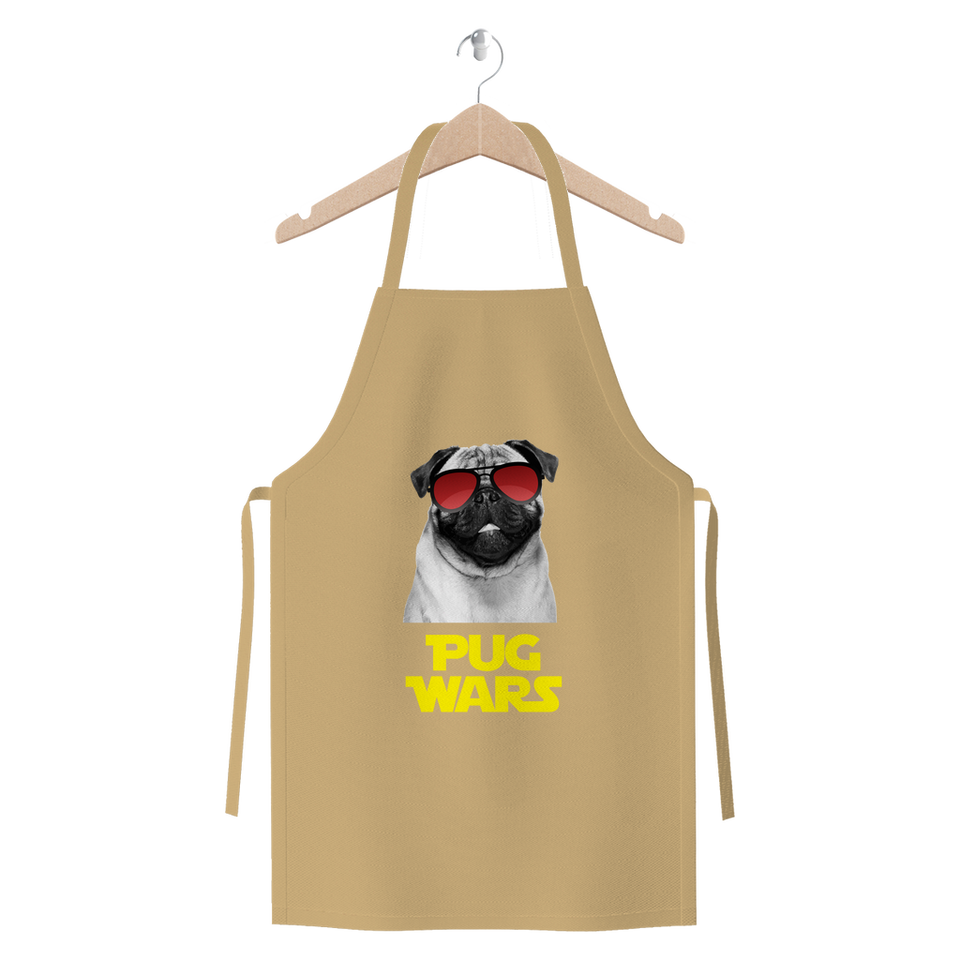 Pug Wars Return Of The Pug ﻿Premium Jersey Apron