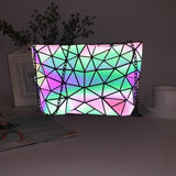 Luminous Geometric Shapes Handbag Purse Luminous Geometric Shapes Handbag Purse