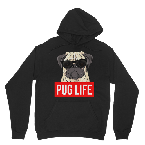 Pug Life - Pug Lover ﻿Classic Adult Hoodie