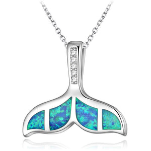 Blue Opal Sea Turtle Pendant Necklace Blue Opal Sea Turtle Pendant Necklace