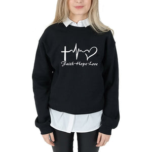 Faith, Hope, & Love Letter Christian Jesus Sweatshirt jesus sweatshirt, jesus hoodie, jesus sweater, jesus christ hoodie