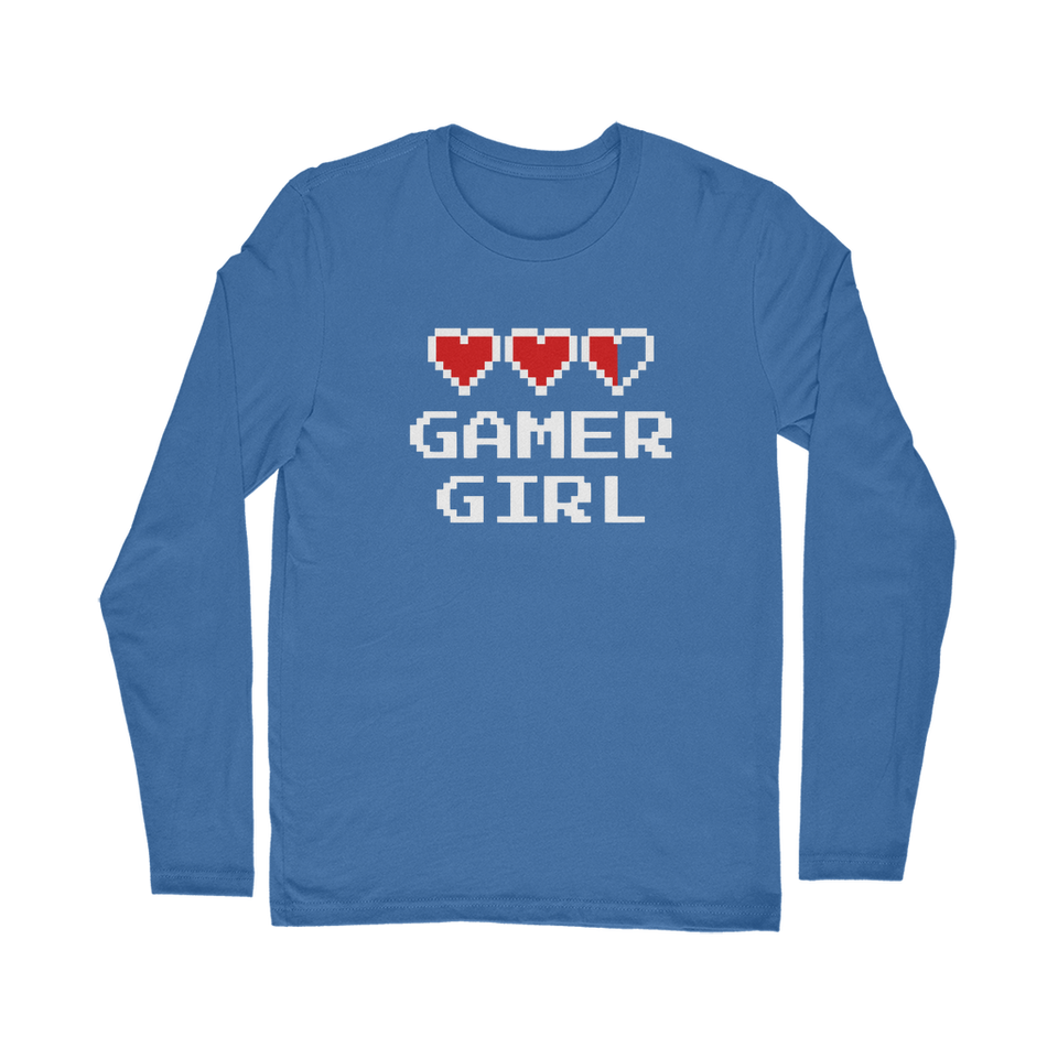 Gamer Girl Video Game ﻿Classic Long Sleeve T-Shirt