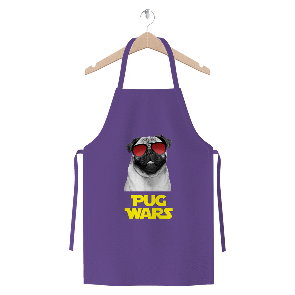 Pug Wars Return Of The Pug ﻿Premium Jersey Apron