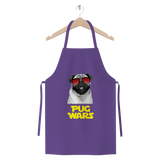 Pug Wars Return Of The Pug ﻿Premium Jersey Apron Pug Wars Return Of The Pug ﻿Premium Jersey Apron