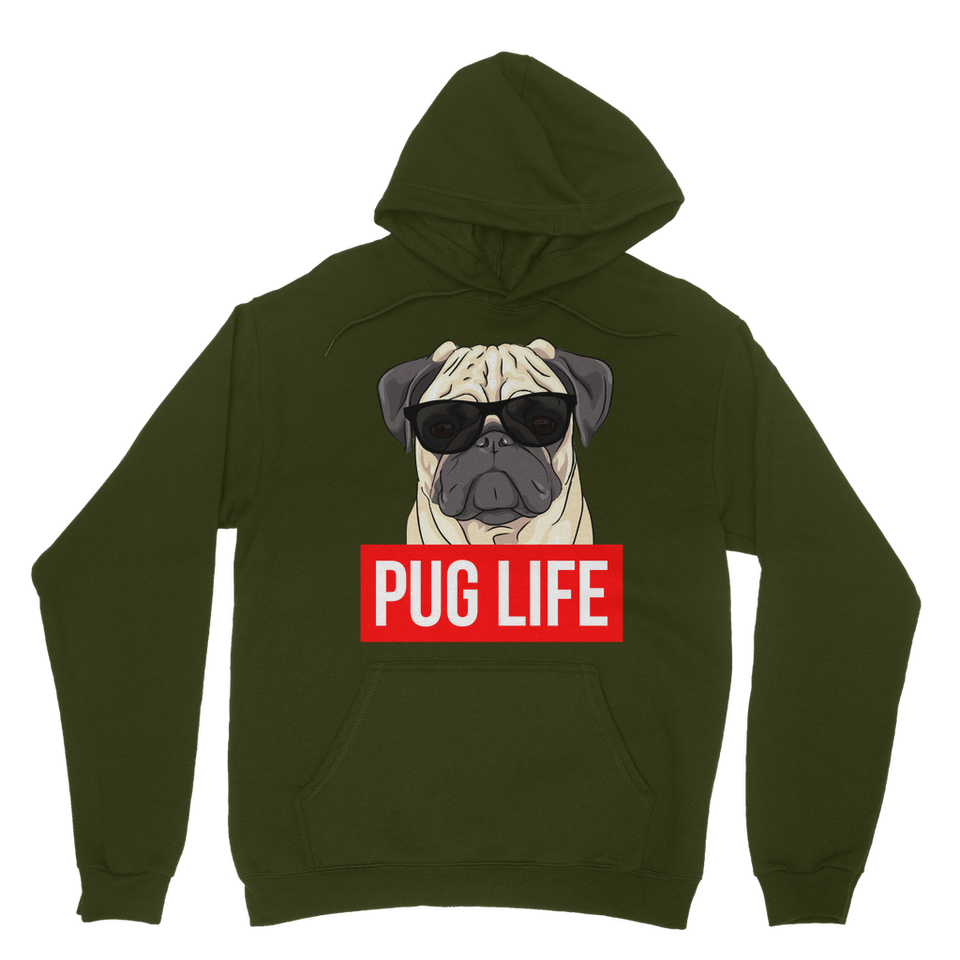 Pug Life - Pug Lover ﻿Classic Adult Hoodie