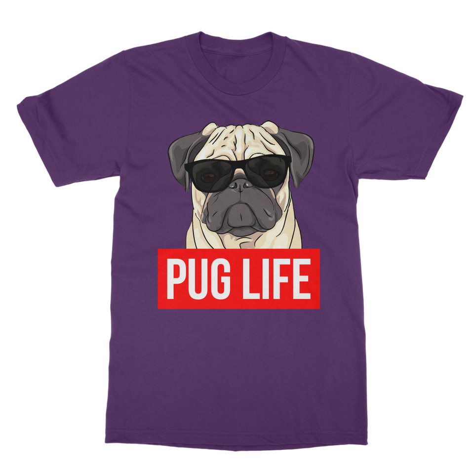 Pug Life - Pug Lover ﻿Classic Adult T-Shirt