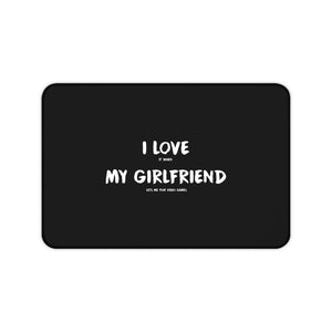 I Love It When My Girlfriend Lets Me Play Video Games Gaming RPG Fantasy Desk Mat | Gamer Mouse Mat | Video Game Mouse Pad I Love It When My Girlfriend Lets Me Play Video Games Gaming RPG Fantasy Desk Mat | Gamer Mouse Mat | Video Game Mouse Pad