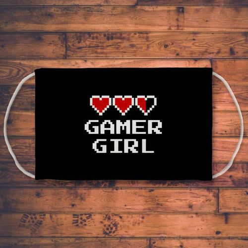 Gamer Girl Sublimation Face Mask