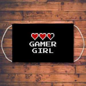 Gamer Girl Sublimation Face Mask