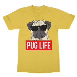 Pug Life - Pug Lover ﻿Classic Adult T-Shirt Pug Life - Pug Lover ﻿Classic Adult T-Shirt