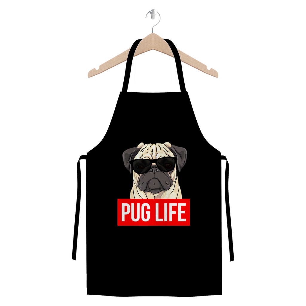 Pug Life - Pug Lover ﻿Premium Jersey Apron