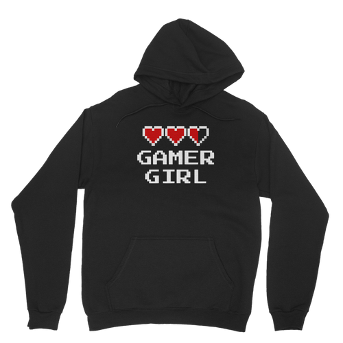 Gamer Girl Video Game ﻿Classic Adult Hoodie