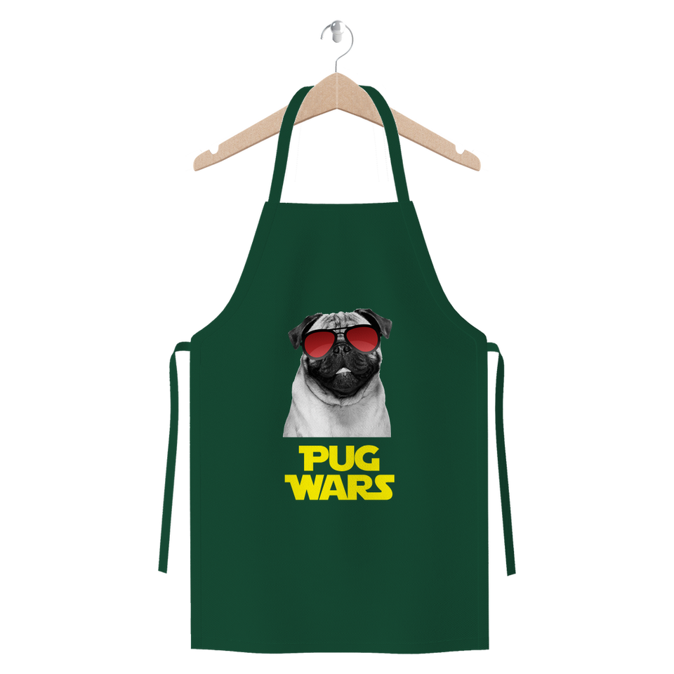 Pug Wars Return Of The Pug ﻿Premium Jersey Apron