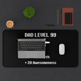 Dad Level 99 RPG Fantasy Gaming Gamer Desk Mat | RPG Fantasy Mouse Mat | Gaming Gamer Mouse Pad Dad Level 99 RPG Fantasy Gaming Gamer Desk Mat | RPG Fantasy Mouse Mat | Gaming Gamer Mouse Pad