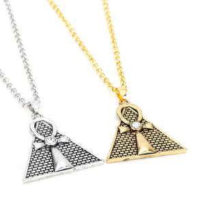 Egypt Pyramid Pendant Necklaces egyptian necklace, ankh necklace, nefertiti necklace, eye of horus necklace