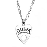 Gothic Ouija Shape Board Pendant Chain Necklace Gothic Ouija Shape Board Pendant Chain Necklace