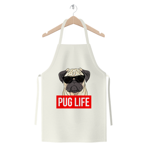 Pug Life - Pug Lover ﻿Premium Jersey Apron Pug Life - Pug Lover ﻿Premium Jersey Apron