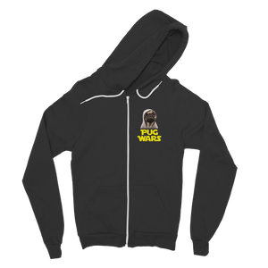 Pug Wars The Last Pug ﻿Classic Adult Zip Hoodie