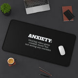 ANXIETY: Hearing Video Game Combat Music But Not Seeing Any Enemies RPG Fantasy Gaming Gamer Desk Mat | RPG Fantasy Mouse Mat | Gaming Gamer Mouse Pad ANXIETY: Hearing Video Game Combat Music But Not Seeing Any Enemies RPG Fantasy Gaming Gamer Desk Mat | RPG Fantasy Mouse Mat | Gaming Gamer Mouse Pad