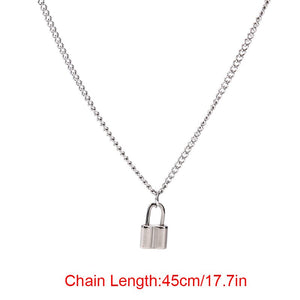 Padlock Choker/Necklace padlock necklace