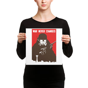 War Never Changes New Vegas Canvas Print War Never Changes New Vegas Canvas Print