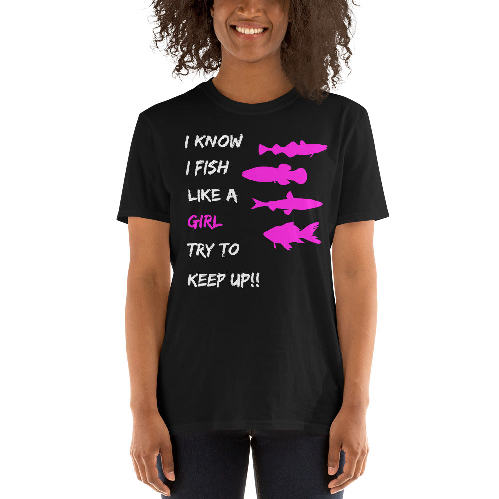 Girl shop fishing shirts