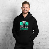 Registered Nurse RN Does Not Stand For Refreshments & Narcotics Unisex Hoodie RN Registered Nurse Nursing