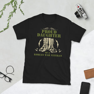 Proud Daughter Of A Korean War Veteran T-Shirt Proud Daughter Of A Korean War Veteran T-Shirt