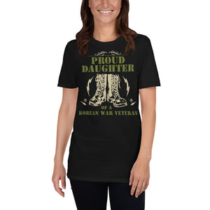 Proud Daughter Of A Korean War Veteran T-Shirt Proud Daughter Of A Korean War Veteran T-Shirt