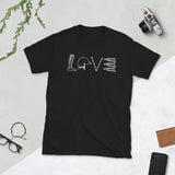 Love Horse Riding - Horses Unisex T-Shirt horse shirt, horse t shirt, horse shirts for girls, equestrian shirts, horse riding shirts, horse tee shirts