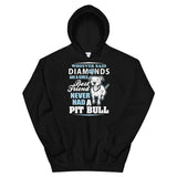 Whoever Said Diamonds Are A Girl's Best Friend Never Had A Pitbull Unisex Hoodie Whoever Said Diamonds Are A Girl's Best Friend Never Had A Pitbull Unisex Hoodie