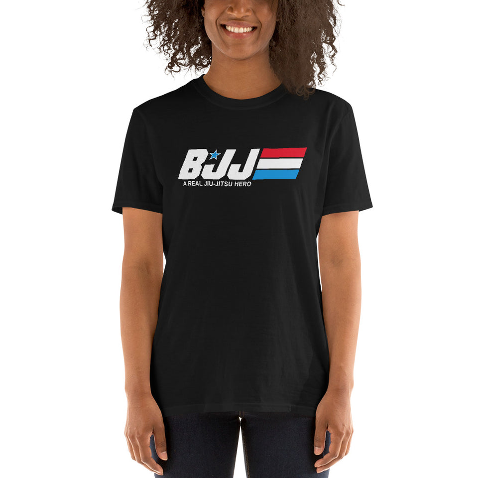 BJJ A Real Jiu Jitsu Hero Unisex Brazilian Jiu Jitsu T-Shirt