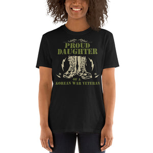 Proud Daughter Of A Korean War Veteran T-Shirt Proud Daughter Of A Korean War Veteran T-Shirt