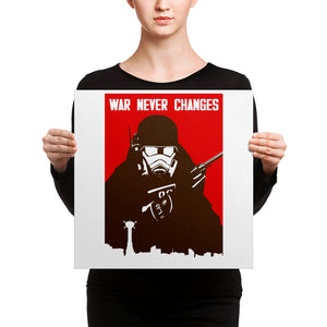 War Never Changes New Vegas Canvas Print War Never Changes New Vegas Canvas Print