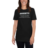 Anxiety: Hearing Video Game Combat Music But Not Seeing Any Enemies Unisex T-Shirt game videogame videogames gamer gaming shirt shirts games
