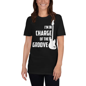 Guitar I'm In Charge Of The Groove Unisex T-Shirt guitar player guitarist bassist bass guitar guitar shirt, bass shirt